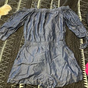 Splendid jean romper
